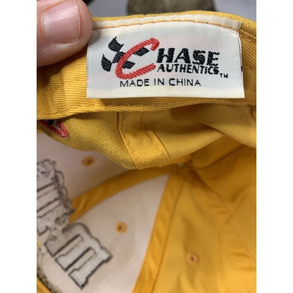 Elliot Sadler Yellow M&M's ‎ #38 Vintage Racing Hat NASCAR Chase Authentic  90s